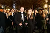 Elias Lax och Felicia Norgren från Finnlines minglar på Grand Travel Awards på Berns.